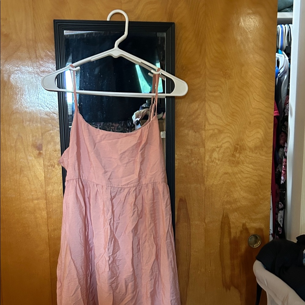 Halo Blush Pink Mini Dress